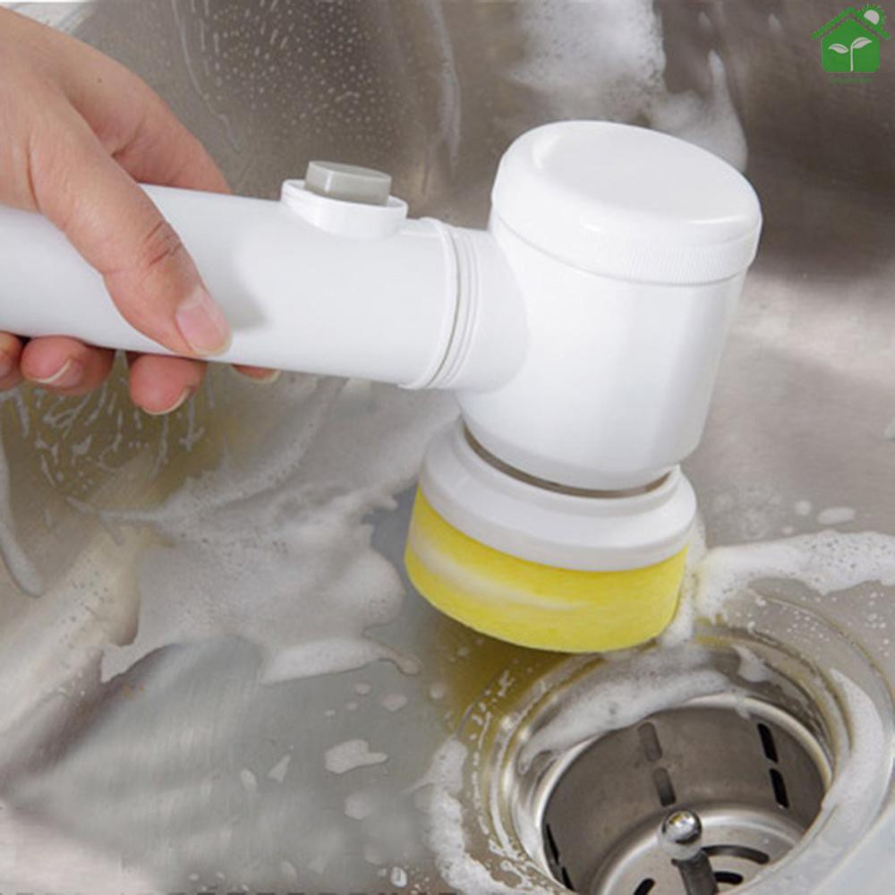 Bàn chải điện Magic Brush đa chức năng vệ sinh nhà tắm nhà bếp