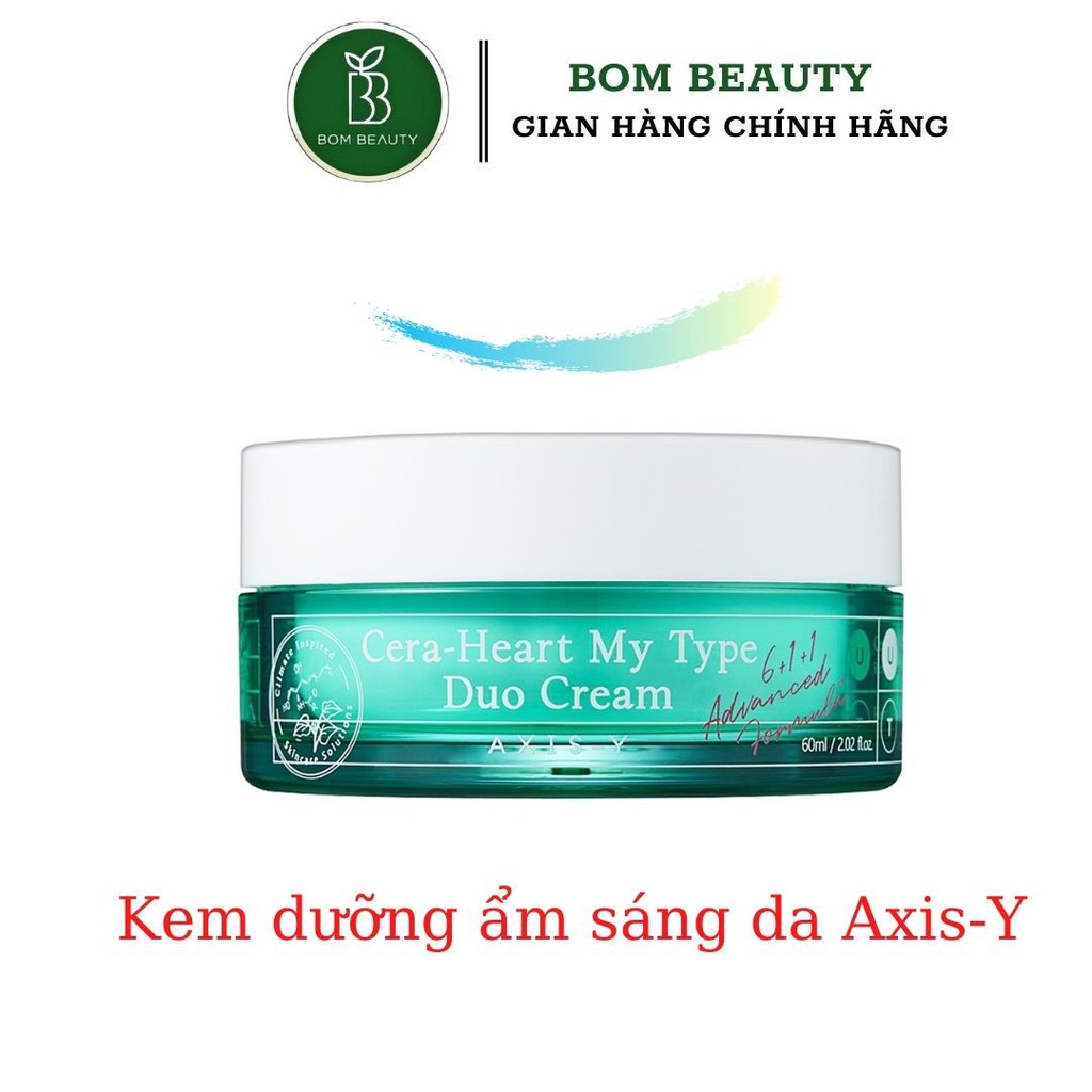 Kem Dưỡng Ẩm, Sáng Da AXIS-Y Cera-Heart My Type Duo Cream 60ml