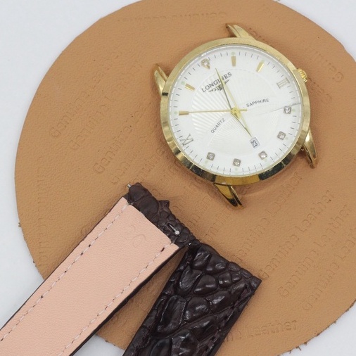 Dây Đồng Hồ Da, Dây Da Đồng Hồ Gai Chân Cá Sấu Độc Đáo Được Gắn Kèm Chốt Thông Minh Tiện Lợi, Bảo Hành 6 Tháng