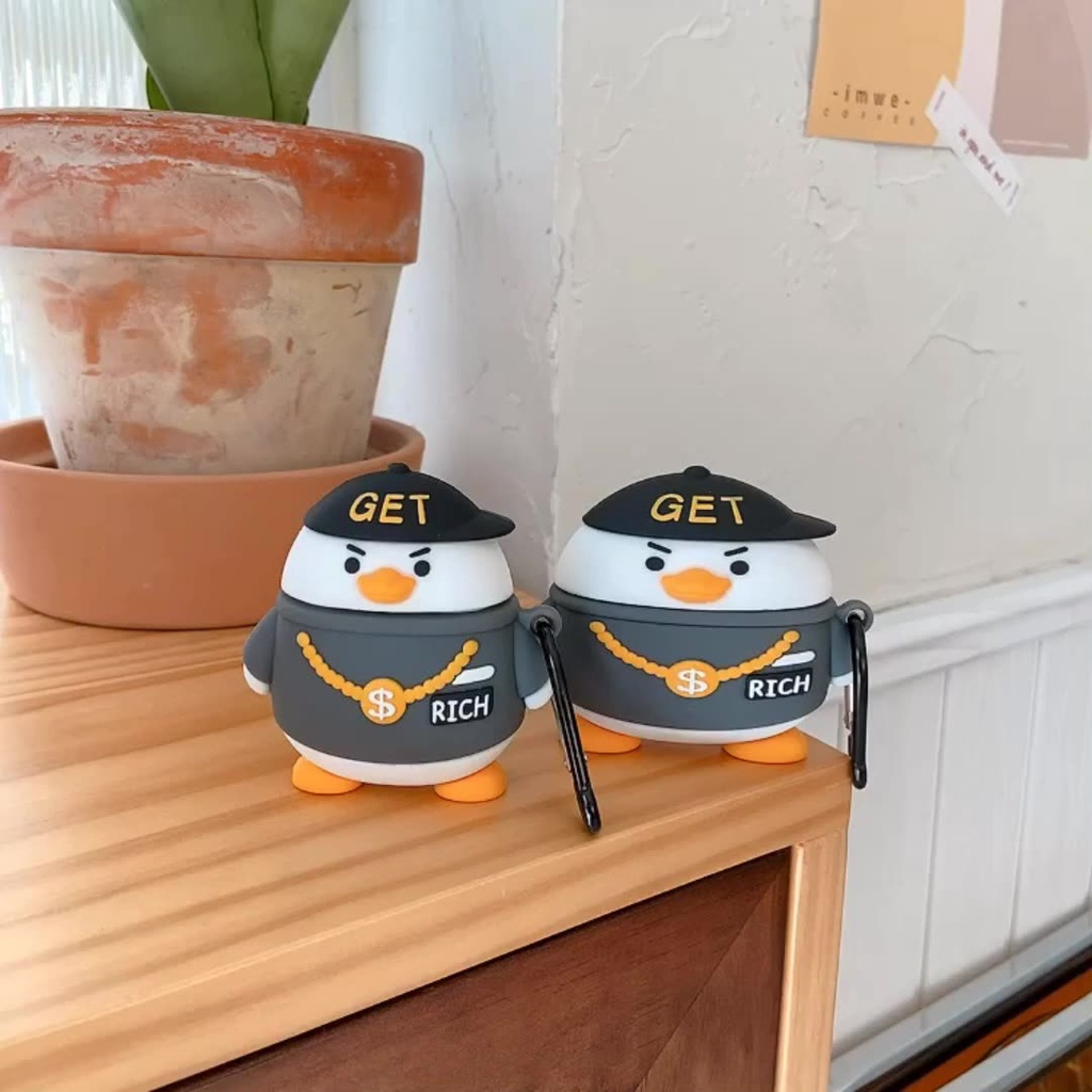 Case AirPods Vỏ Bọc Tai Nghe AirPods 1/2 Hit Hop Duck - Minh An Saigon
