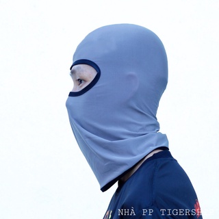 COMBO 2 KHĂN TRÙM ĐẦU NINJA 2 MÀU XÁM & ĐEN