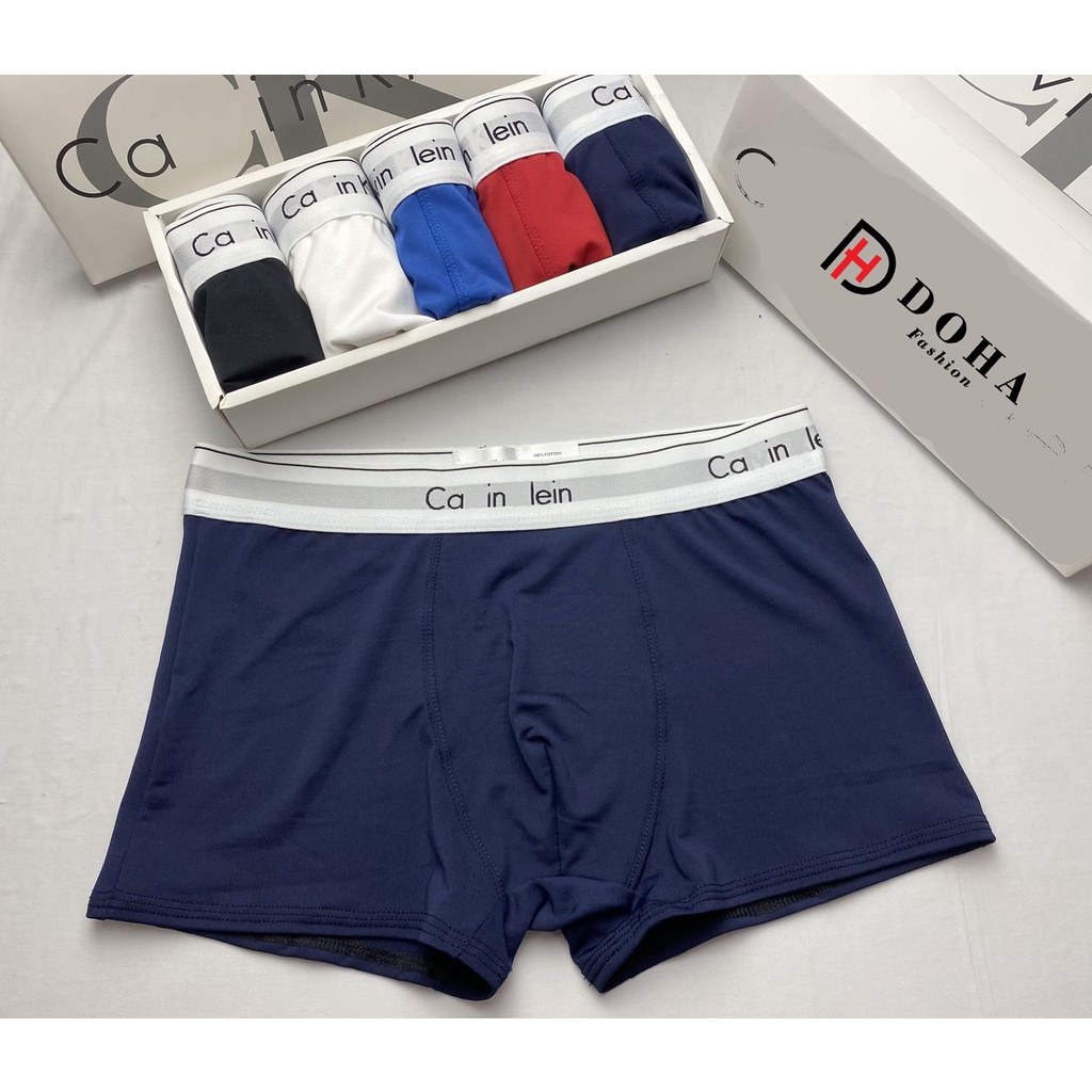 Quần lót nam thun lạnh cao cấp co giãn 4 chiều - Quần xì nam Boxer HOT 2021 (DUICK)