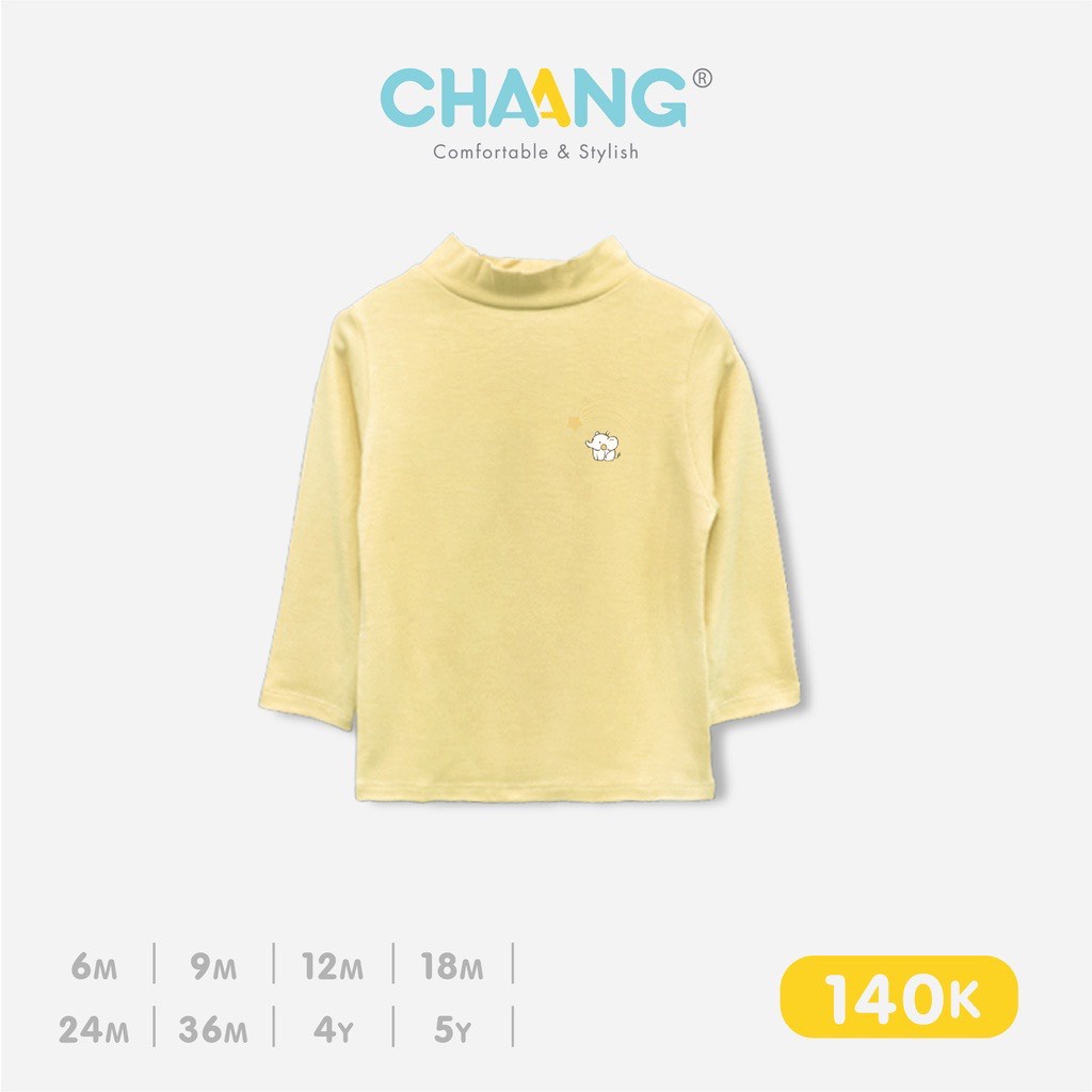 - Chaang áo giữ nhiệt cổ 3cm mềm thoáng cho bé 3 tháng đến 5 tuổi