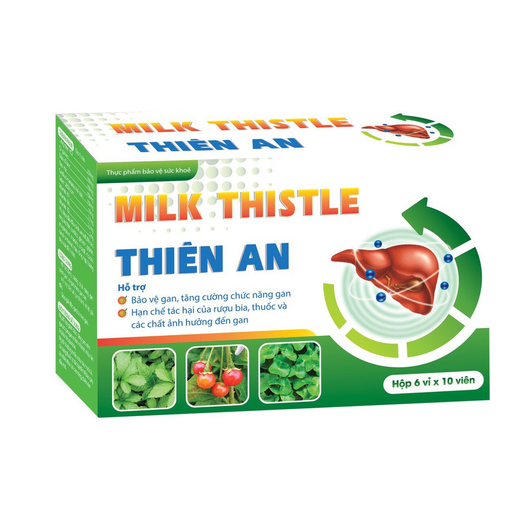 MILK THISTLE THIÊN AN ..GIẢI ĐỘC GAN