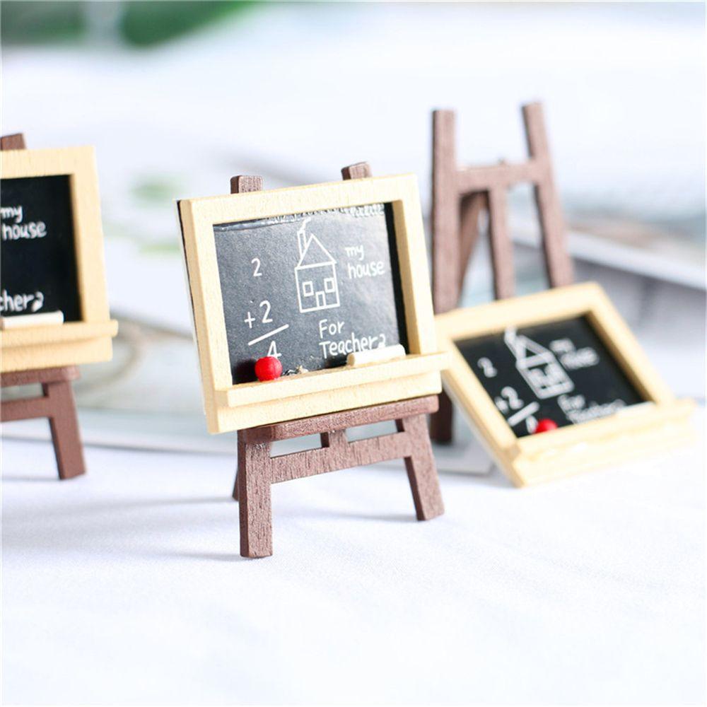 BEBETTERM Bảng Đen Mini 1: 6 / 1: 12 Trang Trí Nhà Búp Bê