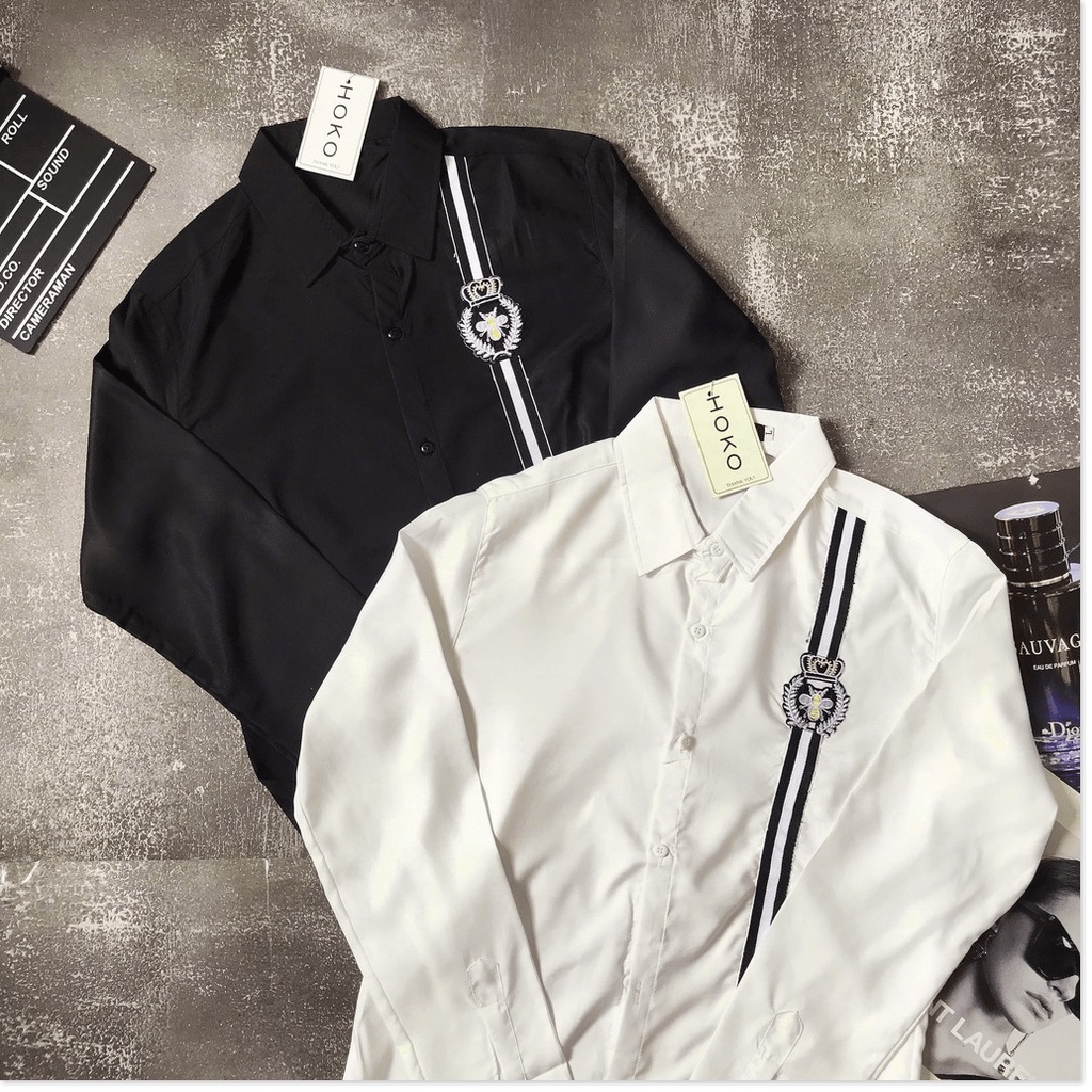 ÁO SƠ MI DÀI TAY NAM SIÊU ĐẸP CHẤT LIỆU LỤA CỰC TỐT KHANH AN