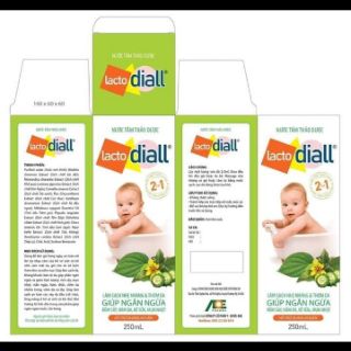 nước tắm thảo dược Lacto diall