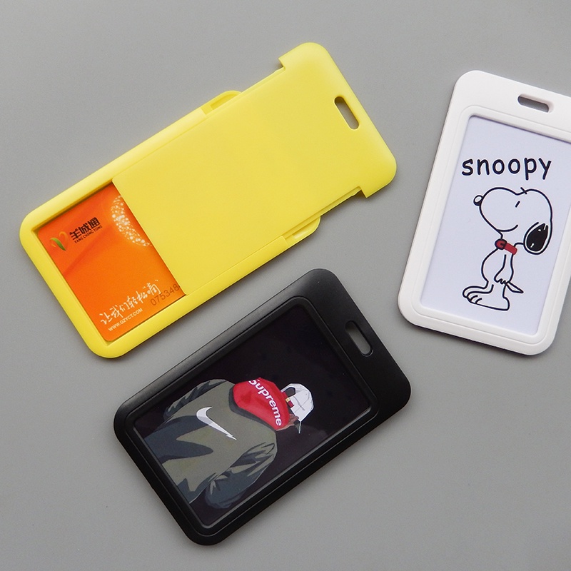 Case mèo may mắn, mèo thần tài đựng card, thẻ ATM, thẻ nhân viên, CCCD kèm móc khóa, dây đeo thẻ