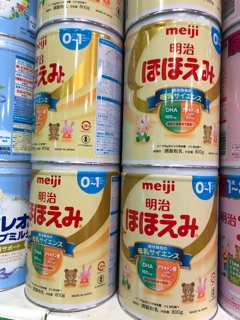 Sữa 0-1 tuổi Meiji