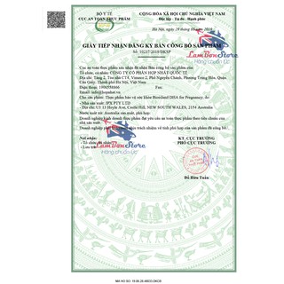 Vitamin bà bầu Bioisland DHA