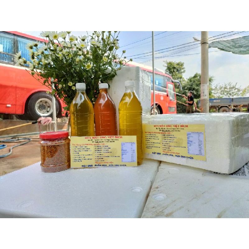 1lit Mật Ong Bạc Hà Ong Nội Nguyên Chất 100% Giá Sỉ Tại Trại Cao Nguyên Núi Đá Đồng Văn Hà Giang