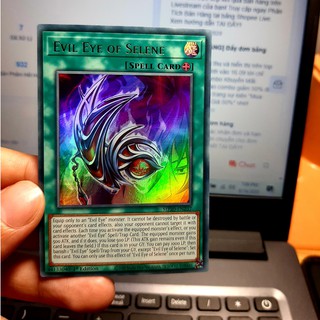 [ Đỗ Lạc Shop ] Thẻ Bài Yugioh Spell Evil Eye of Selene - MP20-EN237 - Ultra Rare