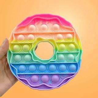 Đồ Chơi Pop It Bấm Bóng Silicon Nguyên Chất, Kêu To Thư Giãn, Xả Stress Fidget Toys