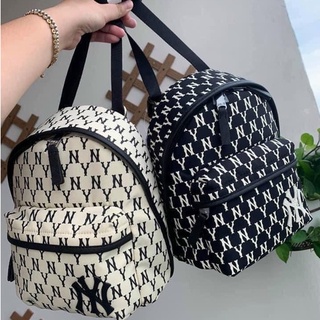 ( TQXK 1:1 ) Balo Mini mlb NY Monogram Backpack  FULL TAG CODE