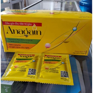 Dầu gội Anagain - Dầu gội tr gàu, nấm da đầu, giảm rụng tóc