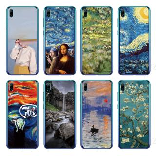 Ốp Điện Thoại Mềm Họa Tiết Tranh Van Gogh Cho Huawei Y7 Pro 2019 / Y7 2019 / Y7 Prime 2019