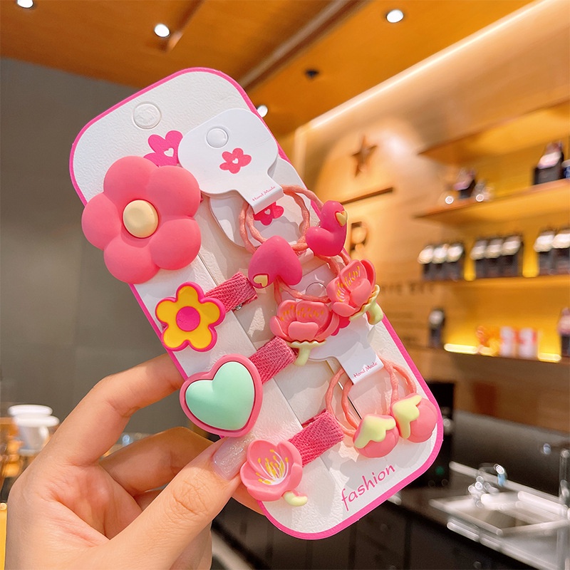 Kẹp Dây Cao Su Nơ Hoạt Hình 2022