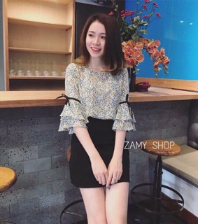 Áo voon hoa