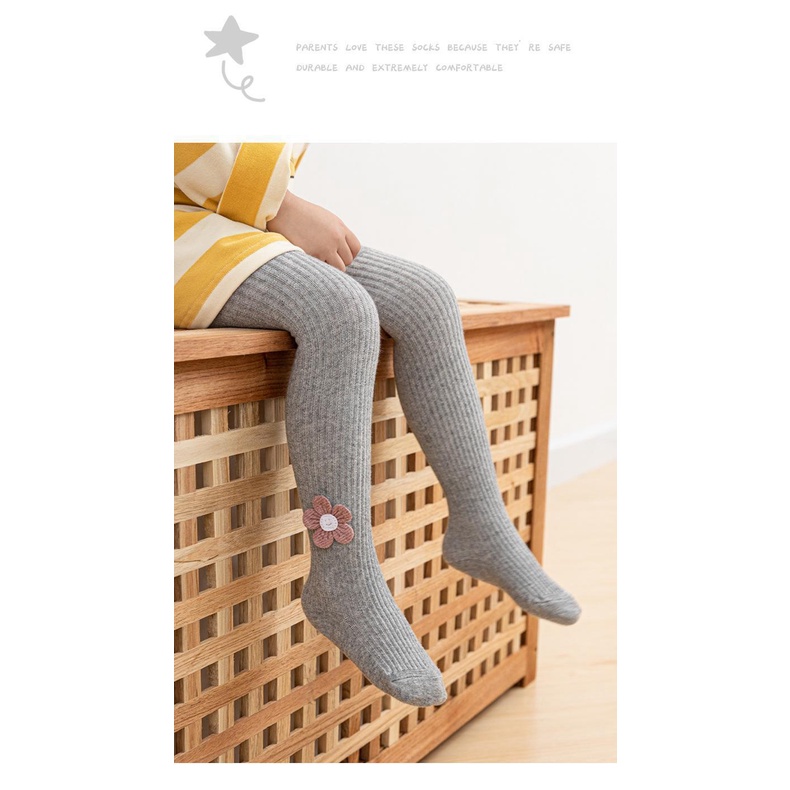 Quần Tất Cotton In Hoa Dễ Thương Cho Bé Gái Mã 2325
