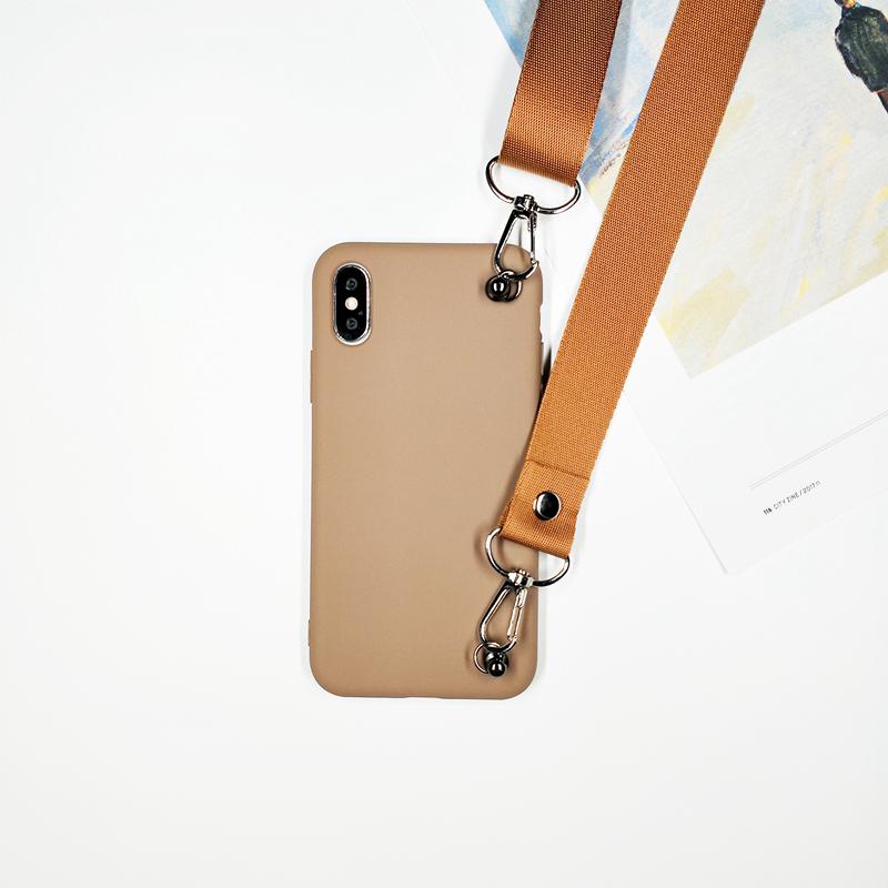 Ốp lưng có dây đeo chéo cho Iphone 11 pro max 11pro X 6s 7 8 Plus Xsmax