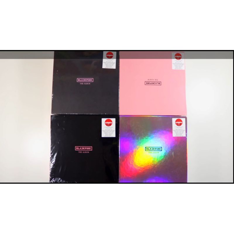 SẴN - Blackpink The album hộp Đựng Hồng Đen