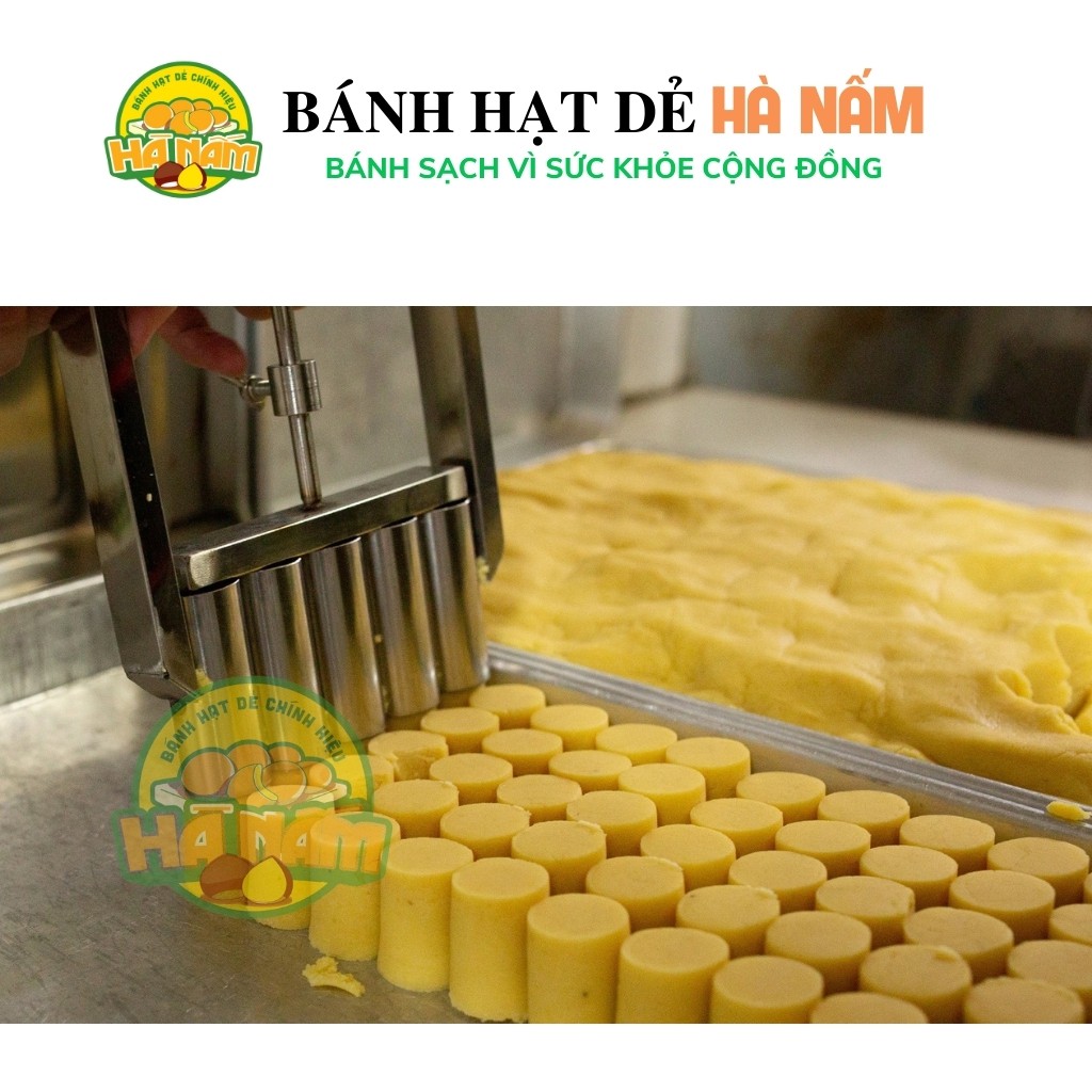 Bánh Hạt Dẻ BANHHN03 Bánh Hạt Dẻ Hà Nấm Chính Hiệu Đặc Sản SaPa Bánh Nướng Thủ Công Ăn Ngon Thơm Bùi Không Béo 3 Hộp