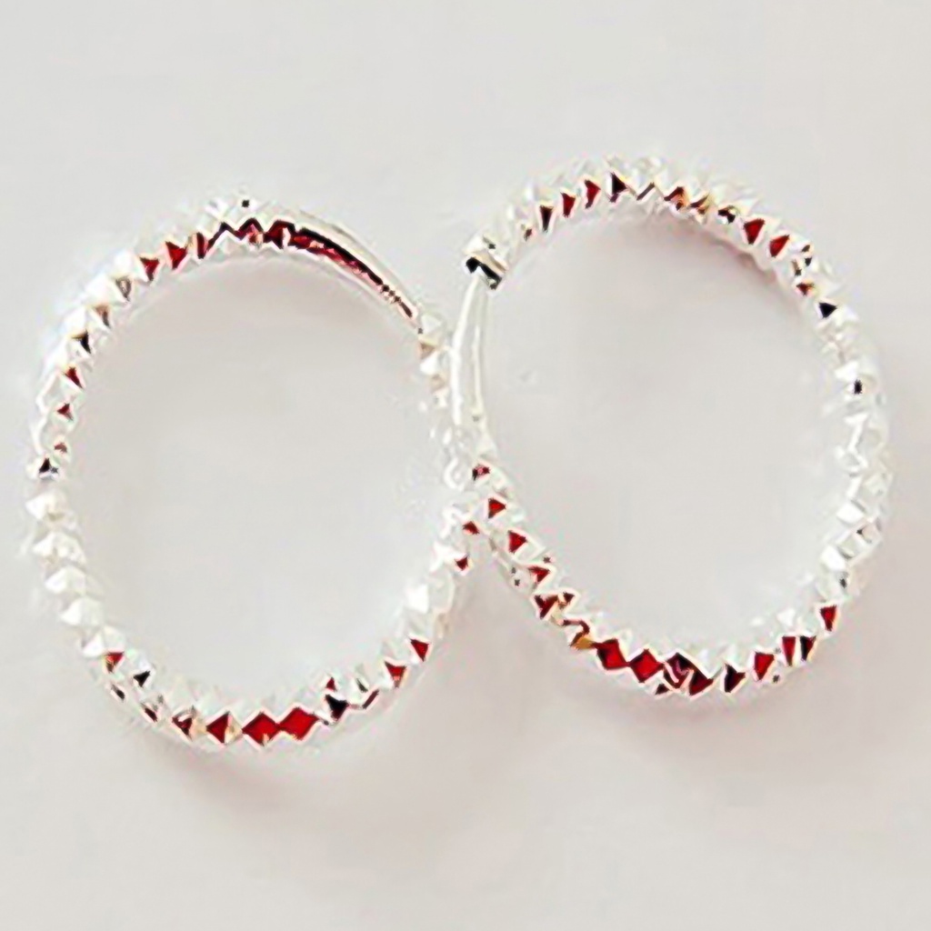 Đôi bông tai thiết kế đơn giản hợp thời trang cho nữ