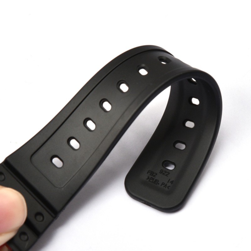 Dây Đeo Đồng Hồ Thể Thao Bằng Tpu Mềm Màu Đen Cho Casio G-Shock Gmw-B5000