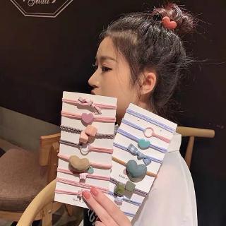 Dây buộc tóc phong cách Hàn Quốc đơn giản dễ thương