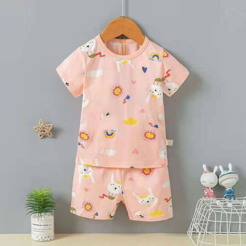 2.Bộ xuất hàn thun lạnh 💯 QCCC [16- 24kg] Bảng 2_Cộc tay_size nhỡ 💖