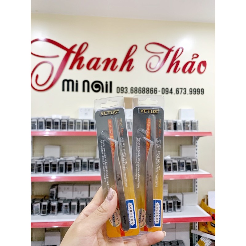 Nhíp vetus làm fan