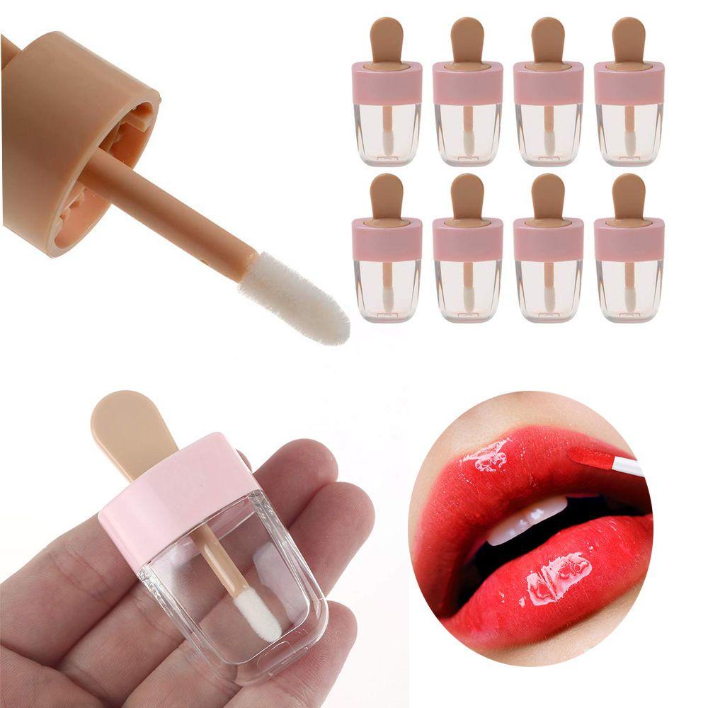 Bộ 12 Thỏi Son Rỗng Bằng Nhựa Hình Que Kem Độc Đáo