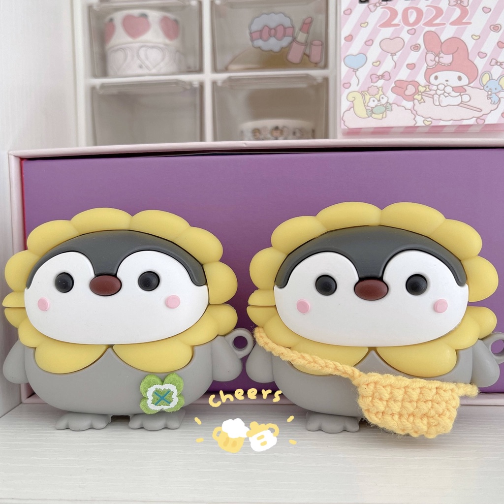 Vỏ Bảo Vệ Hộp Sạc Tai Nghe compatible AirPods Pro/compatible AirPods 2/Pro 3Gen