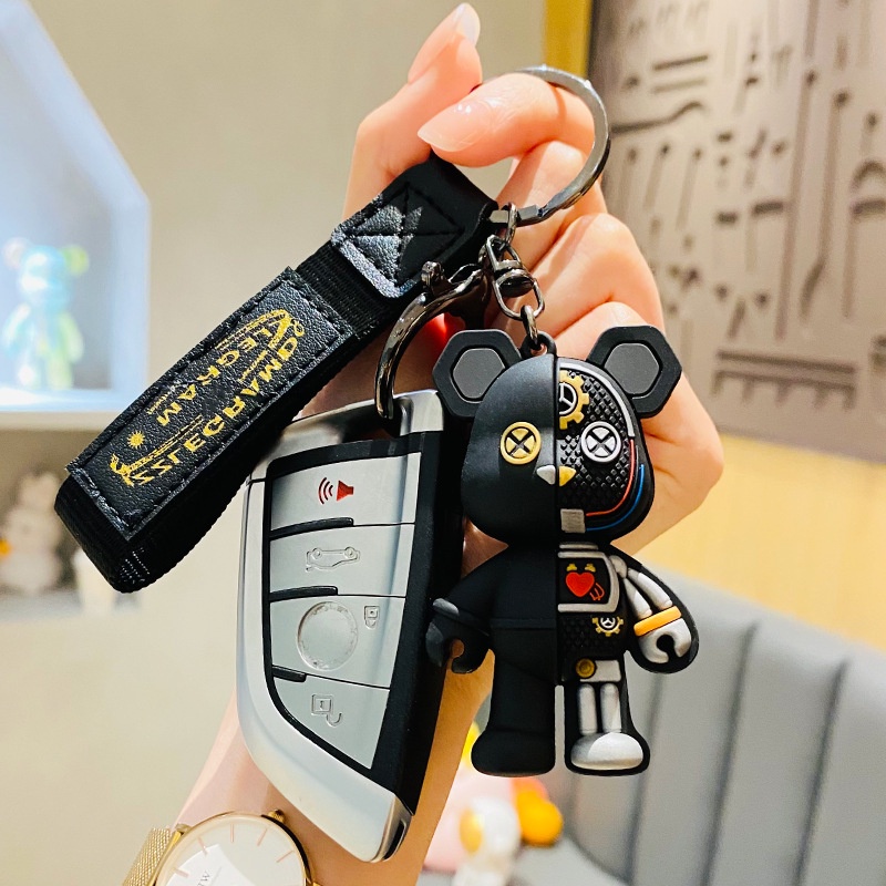 Móc khóa xe máy cute đẹp dễ thương treo chìa khóa balo điện thoại cao cấp, móc khóa xe ô tô cặp độc đáo BOLITA