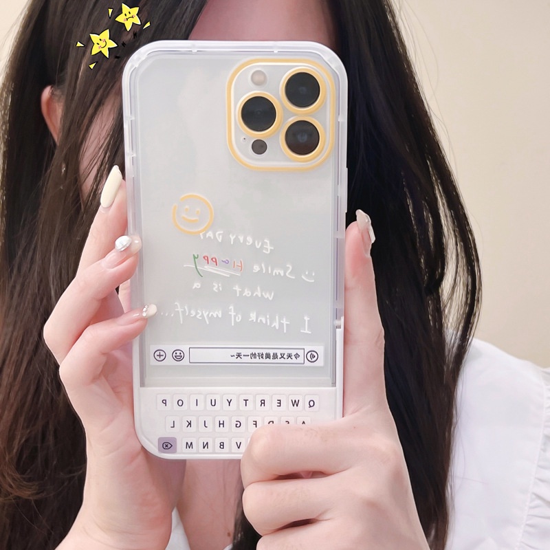 Ốp Điện Thoại Kèm Giá Đỡ Tàng Hình Họa Tiết Hoạt Hình Dễ Thương Cho iphone 14 / 13Pro 12 / xs / 6 / 7 / 8PLUS