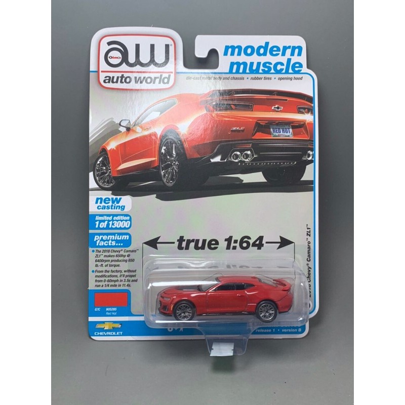Auto World - 2018 Camaro SS - Xe mô hình tỉ lệ 1/64