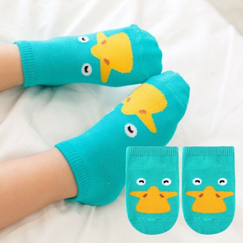 Tất chống trượt kids socks hình thú đáng yêu cho bé