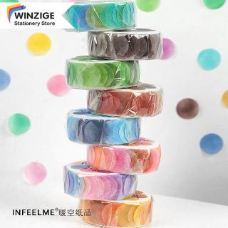 Cuộn Chấm Tròn Winzige Thiết Kế Phối Màu Gradient Trang Trí Đa Dụng