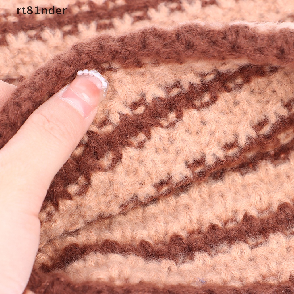 Rt Mũ Len Dệt Kim Đính Tai Mèo Nhỏ Phong Cách Gothic Punk Mùa Đông Cho Nữ n