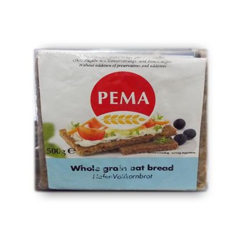 Bánh mỳ đen yến mạch hiệu PEMA – gói 500g