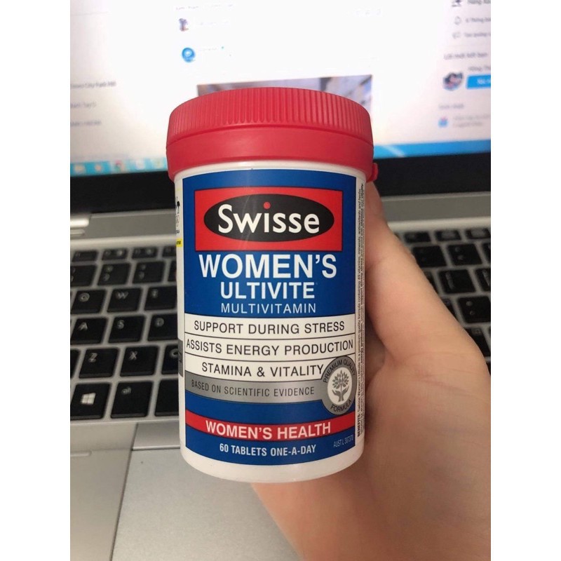 Vitamin tổng hợp nam/nữ Swisse Men’s/Women's Ultivite Multivitamin, Úc (60v-120V) | Thế Giới Skin Care