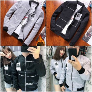 ÁO KHOÁC NAM BOMBER JACKET KAKI B024 - B025