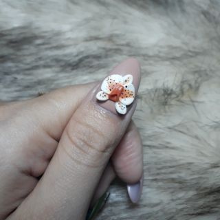 hoa bột trang trí móng nail (hoa lan)