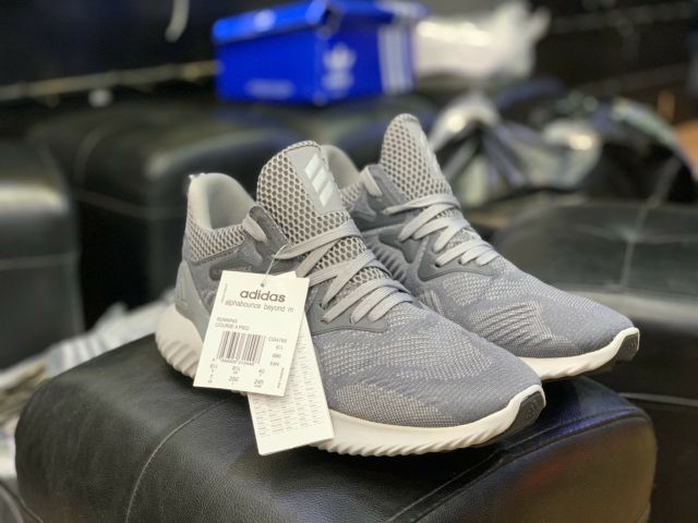 (FULLBOX - TẶNG MÓC KHÓA) Giày thể thao ALPHABOUNCE Beyond grey xám