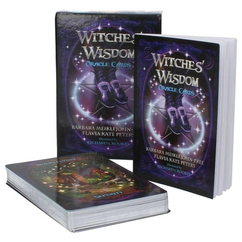 SHIP FAST!! Bộ bài Tarot card Witches Wisdom Oracle Cards English