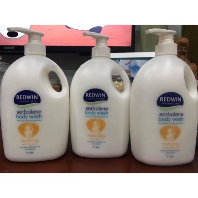 Sữa tắm Redwin 1 lít úc trắng sáng mịn da