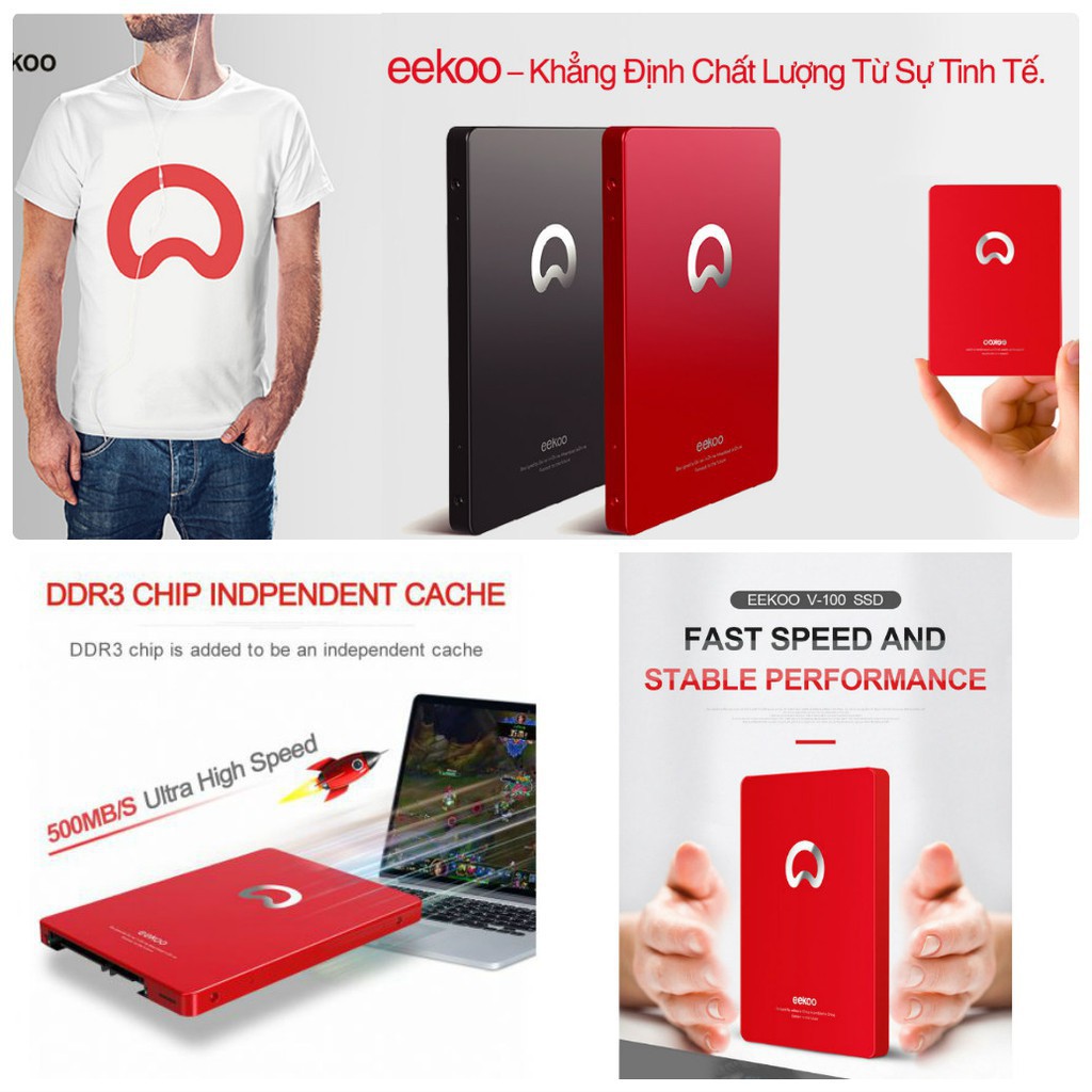 Ổ CỨNG SSD EEKOO V100 dung lượng 240G hàng chính hãng của VINAGO | BigBuy360 - bigbuy360.vn