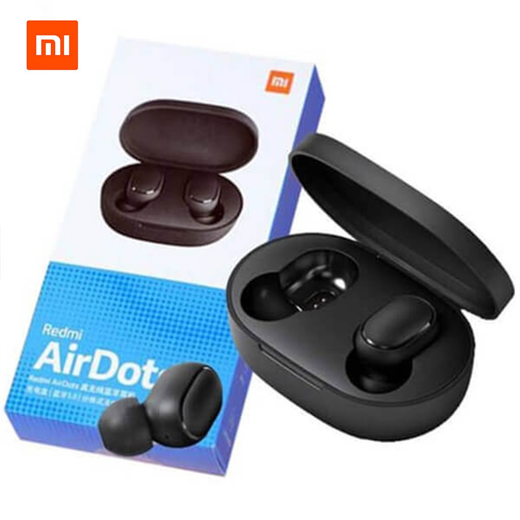 Tai nghe không dây Blutooth Redmi Airdots S - chơi game không lo delay - chống ồn - mic đàm thoại chuẩn