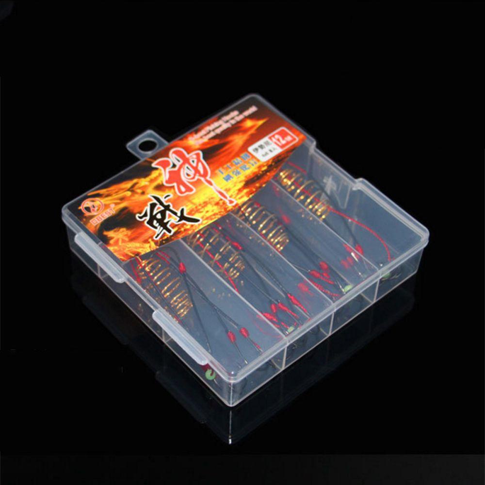 Lò Xo Móc Mồi Câu Cá Bằng Thép Carbon Chất Lượng Cao 6-13