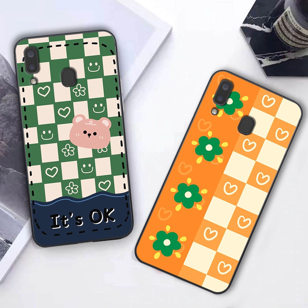 Ốp lưng Samsung A20 / A30 happy day, gấu bear dễ thương - BỀN - ĐẸP -BAO GIÁ TOÀN THỊ TRƯỜNG
